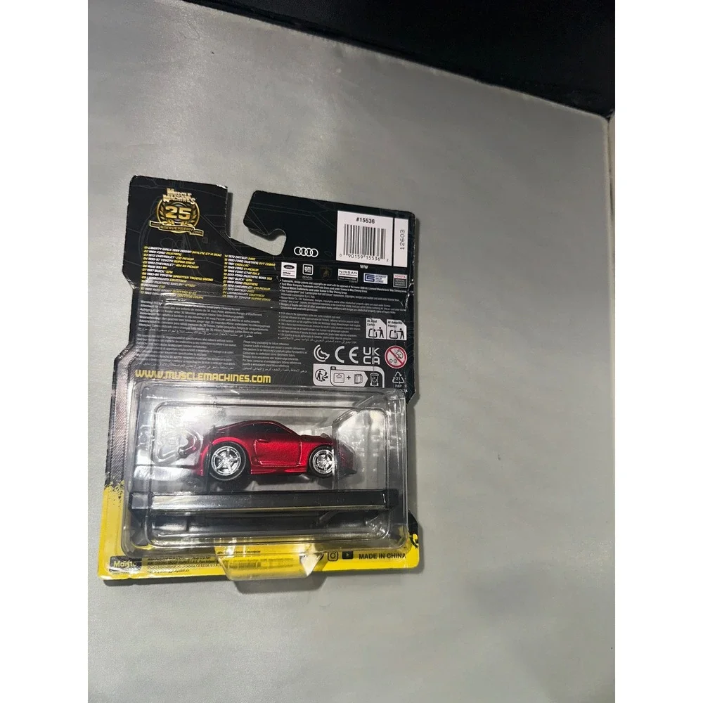Muscle‎ Machines 25th Anniversary 1995-97 Toyota Supra MK4 Red 1:64 Die-Cast 04